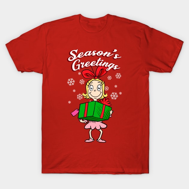 Cindy Lou Christmas T-Shirt by OniSide